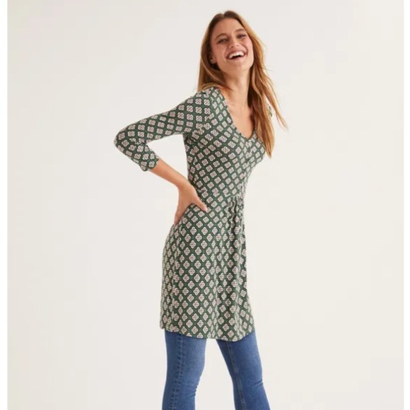 Boden- Sabina Jersey Tunic Dress - Picture 2 of 9